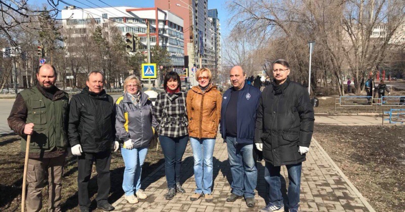 14 апреля — «Гагаринский субботник»! Вышли с Общественной палатой и Главой города помочь родной Самаре!