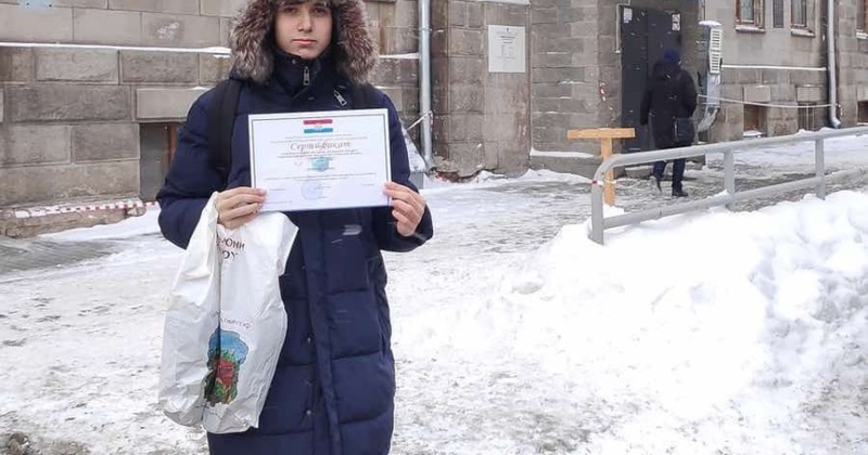 Учащийся 11Б класса Попов Илья принял участие в окружном конкурсе ‘’Ученик года -2020’’ и достойно представил Гимназию!