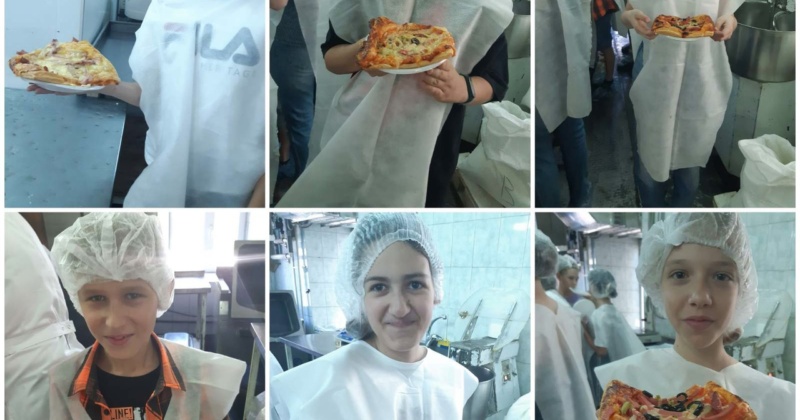 27 мая ученики 4Б класса побывали на экскурсии в пекарне «Краюха»