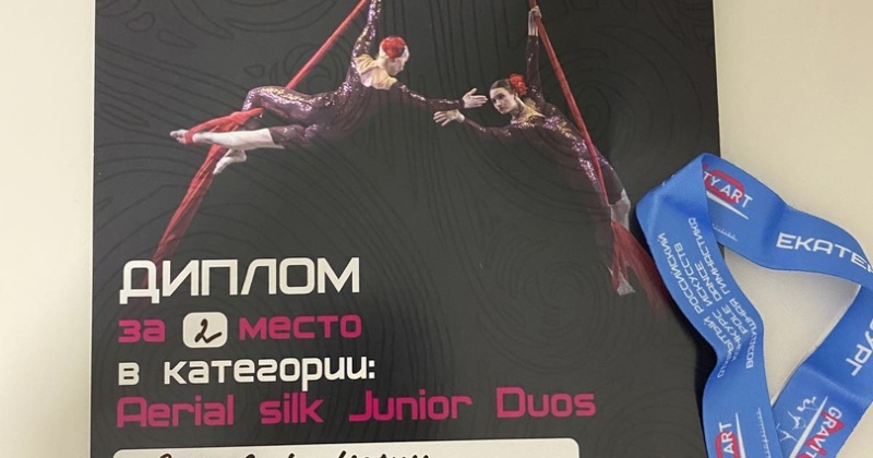 Сердечно поздравляем ученицу 7А класса Волкову Марию с почётным 2 местом в Открытом конкурсе искусств по pole dance и воздушной гимнастике!