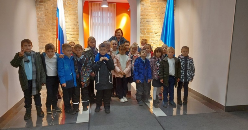 1Г класс посетил Музейно-выставочный центр истории и развития пожарно-спасательного дела Самарской области.